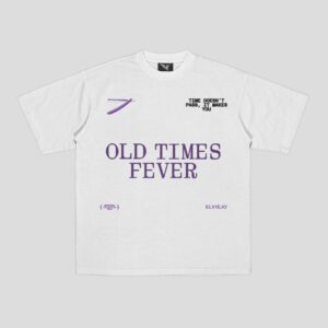 Camiseta White & Purple